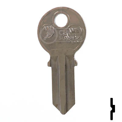 Uncut Key Blank | American Padlock | AM1, 1041C - Image 12