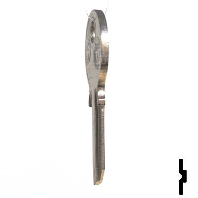 Uncut Key Blank | American Padlock | AM1, 1041C - Image 8