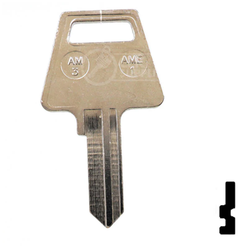 Uncut Key Blank | American Padlock | AM3, 1045 - Image 13