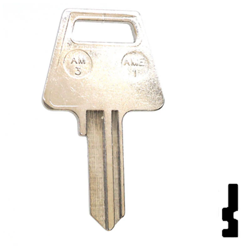 Uncut Key Blank | American Padlock | AM3, 1045 - Image 14