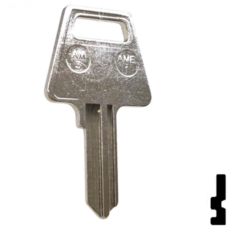Uncut Key Blank | American Padlock | AM3, 1045 - Image 15