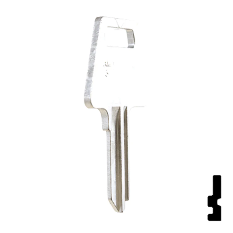 Uncut Key Blank | American Padlock | AME-1, AM3 - Image 17