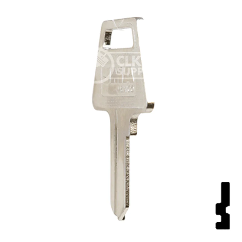 Uncut Key Blank | American Padlock | AME-1, AM3 - Image 21