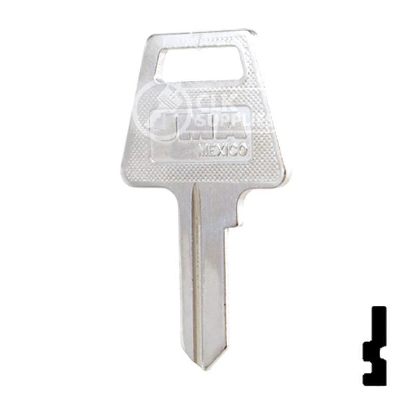 Uncut Key Blank | American Padlock | AME-1, AM3 - Image 23