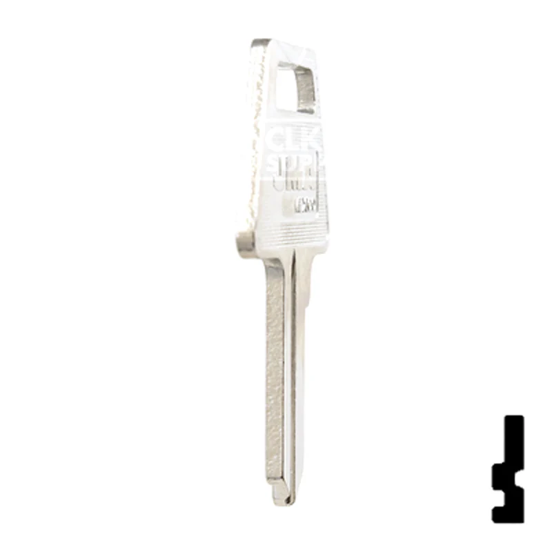 Uncut Key Blank | American Padlock | AME-1, AM3 - Image 6