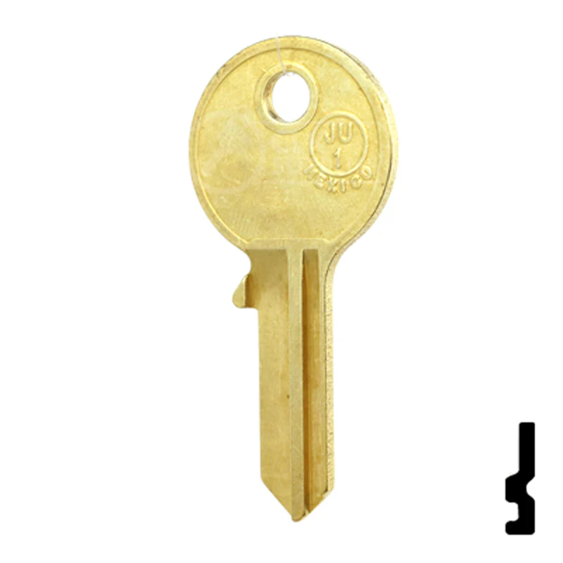 Uncut Key Blank | American Padlock | AM3JU-1-BR, 1046 - Image 12