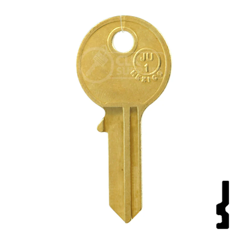 Uncut Key Blank | American Padlock | AM3JU-1-BR, 1046 - Image 13