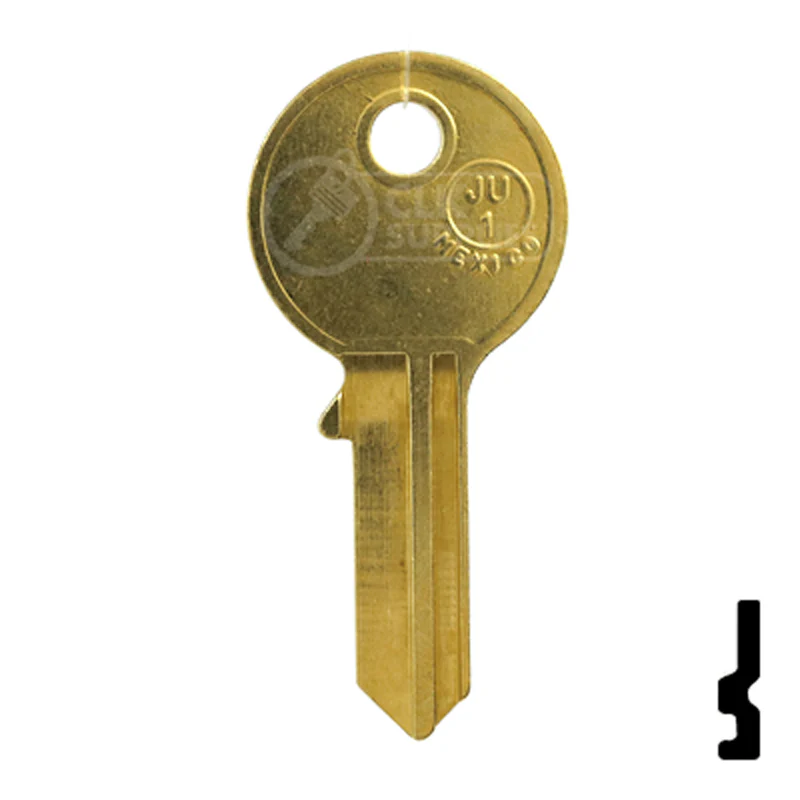 Uncut Key Blank | American Padlock | AM3JU-1-BR, 1046 - Image 14