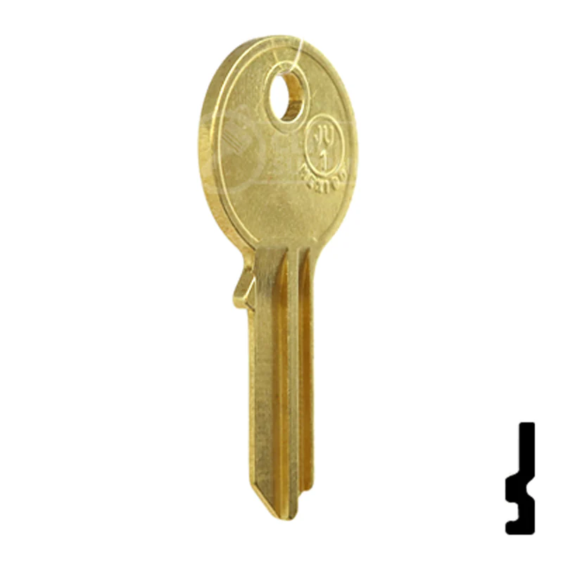 Uncut Key Blank | American Padlock | AM3JU-1-BR, 1046 - Image 17