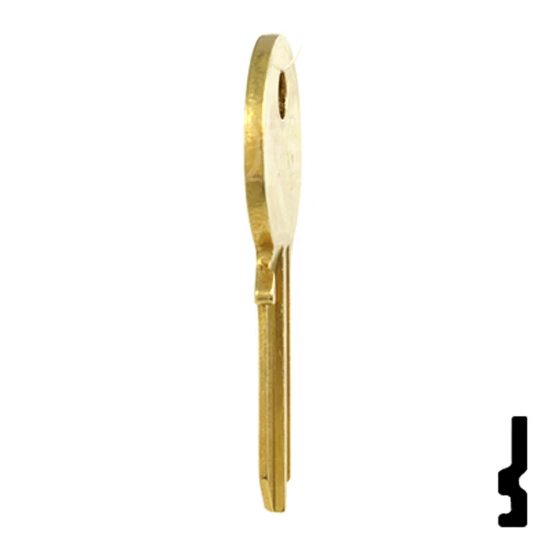 Uncut Key Blank | American Padlock | AM3JU-1-BR, 1046 - Image 19
