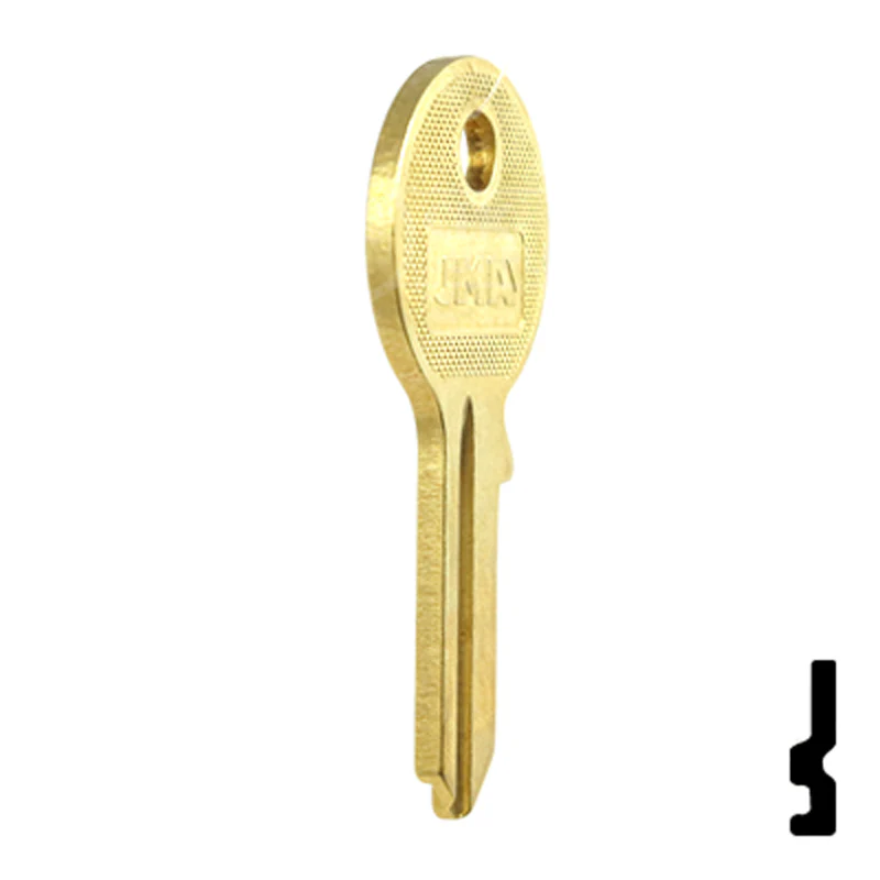 Uncut Key Blank | American Padlock | AM3JU-1-BR, 1046 - Image 6