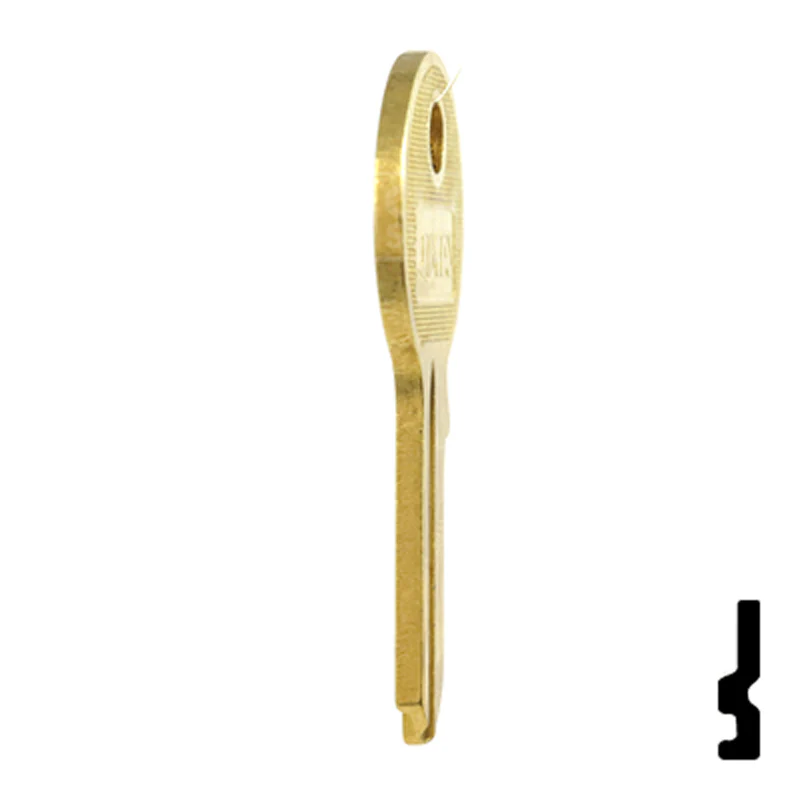 Uncut Key Blank | American Padlock | AM3JU-1-BR, 1046 - Image 7