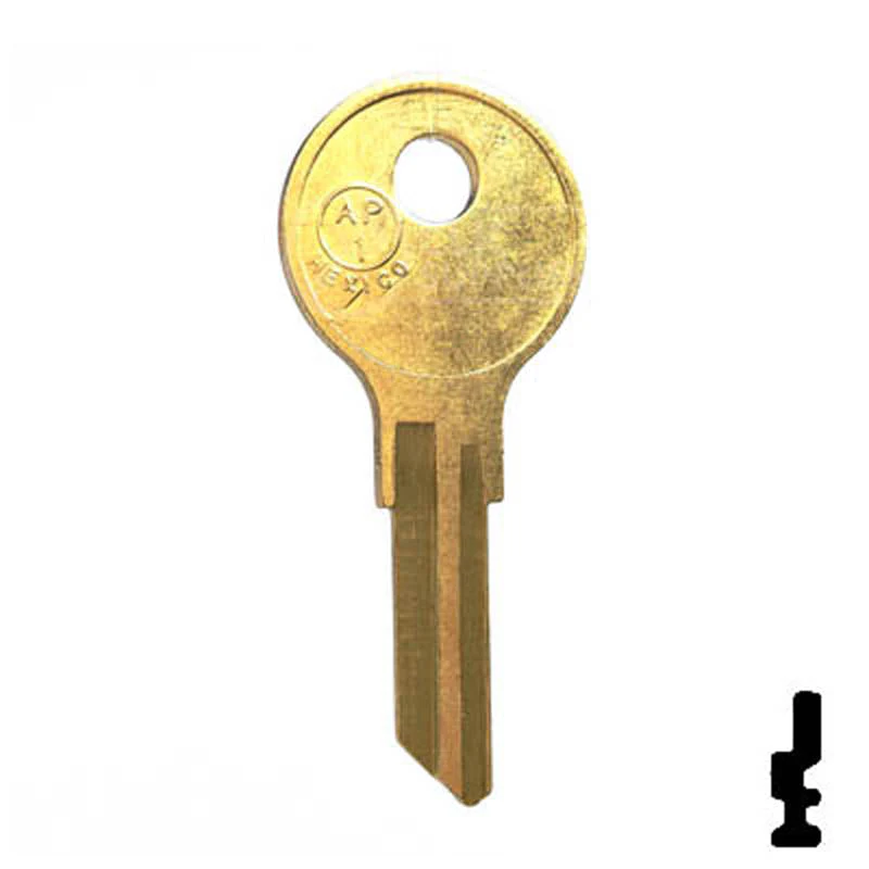 Uncut Key Blank | Chicago | AP1, 101AM - Image 14