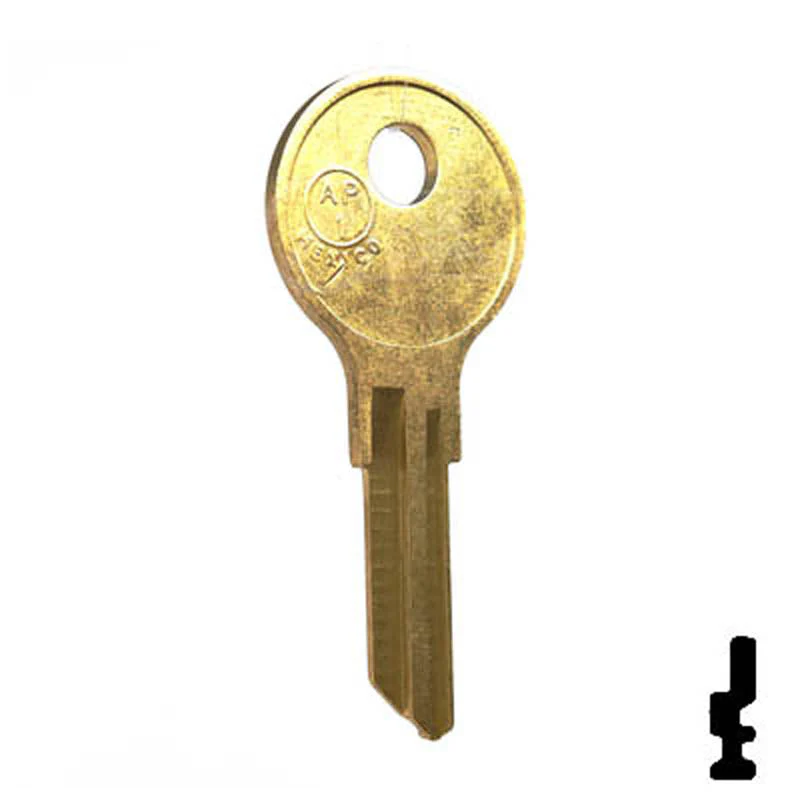 Uncut Key Blank | Chicago | AP1, 101AM - Image 15