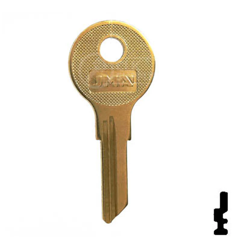 Uncut Key Blank | Chicago | AP1, 101AM - Image 2