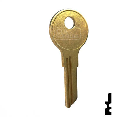 Uncut Key BLank |  Chicago | AP2, 102AM - Image 15