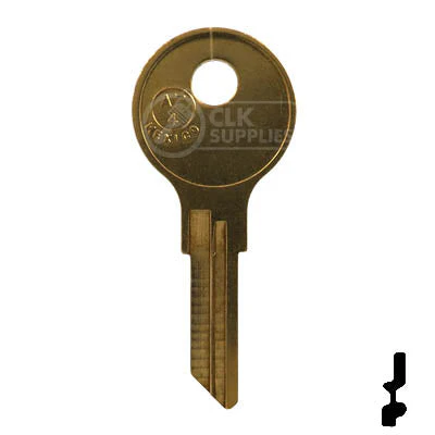 Uncut Key Blank | Chicago | AP4, 104AM