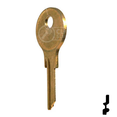 Uncut Key Blank | Chicago | AP4, 104AM - Image 10