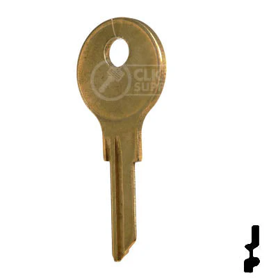 Uncut Key Blank | Chicago | AP4, 104AM - Image 11