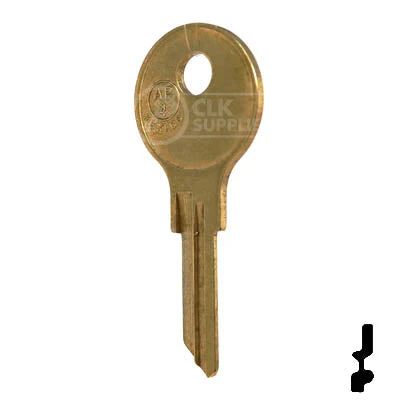Uncut Key Blank | Chicago | AP4, 104AM - Image 23