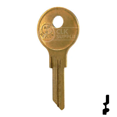 Uncut Key Blank | Chicago | AP4, 104AM - Image 24