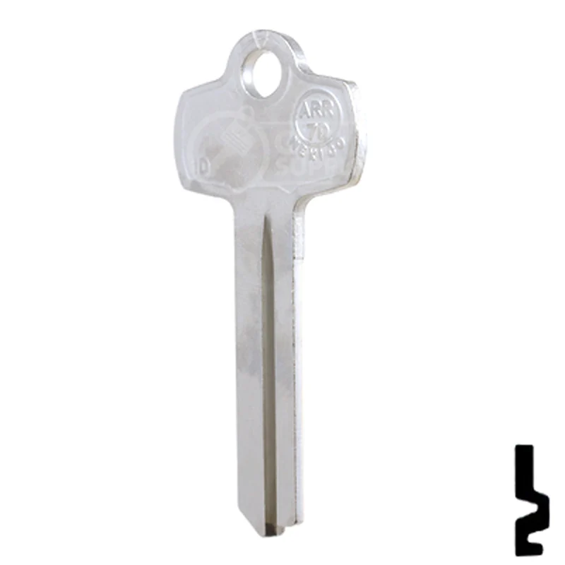 Uncut Key Blank | Arrow | C1D, B11791D, ARR-7D - Image 11