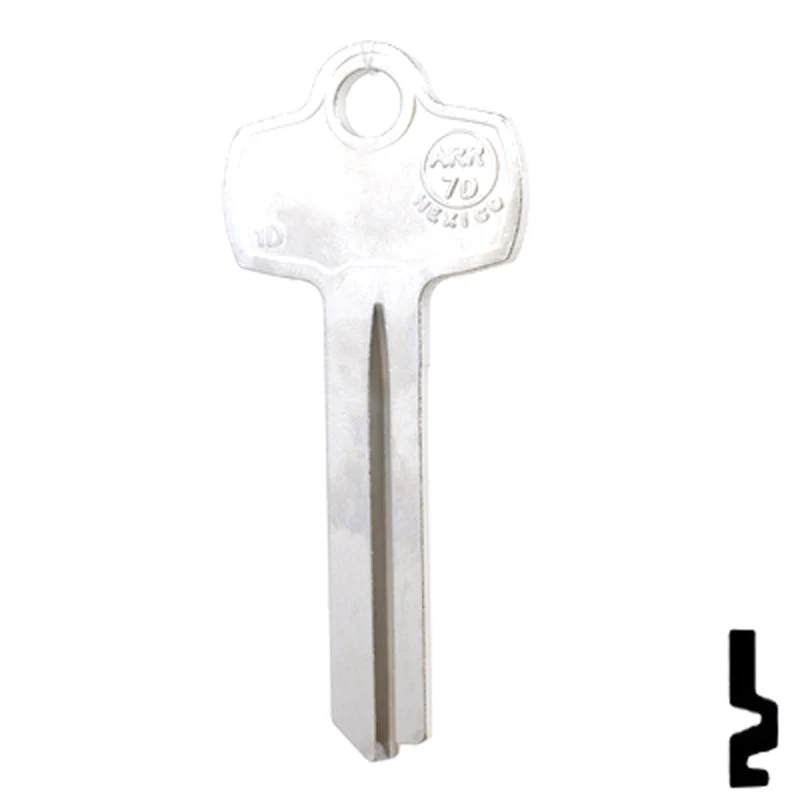 Uncut Key Blank | Arrow | C1D, B11791D, ARR-7D - Image 12