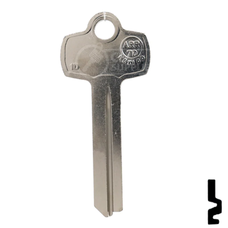 Uncut Key Blank | Arrow | C1D, B11791D, ARR-7D - Image 13