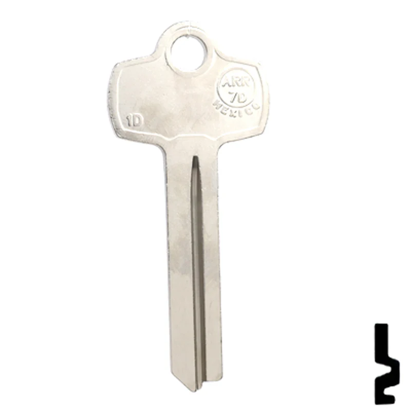 Uncut Key Blank | Arrow | C1D, B11791D, ARR-7D - Image 14