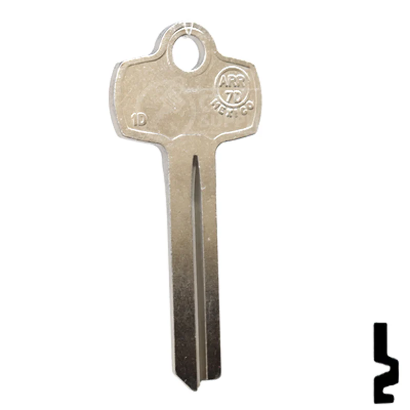 Uncut Key Blank | Arrow | C1D, B11791D, ARR-7D - Image 15