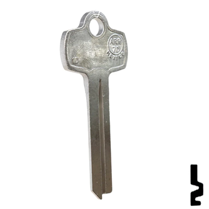 Uncut Key Blank | Arrow | C1D, B11791D, ARR-7D - Image 16