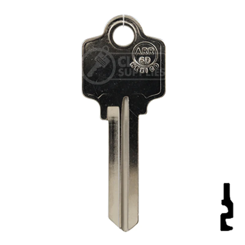 Uncut Key Blank | Arrow | AR3-NP, 6-Pin - Image 13