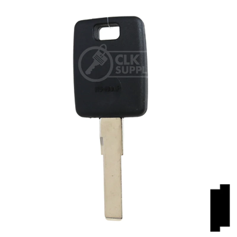 Uncut Transponder Key Blank | Audi | HU66AT6 - Image 13