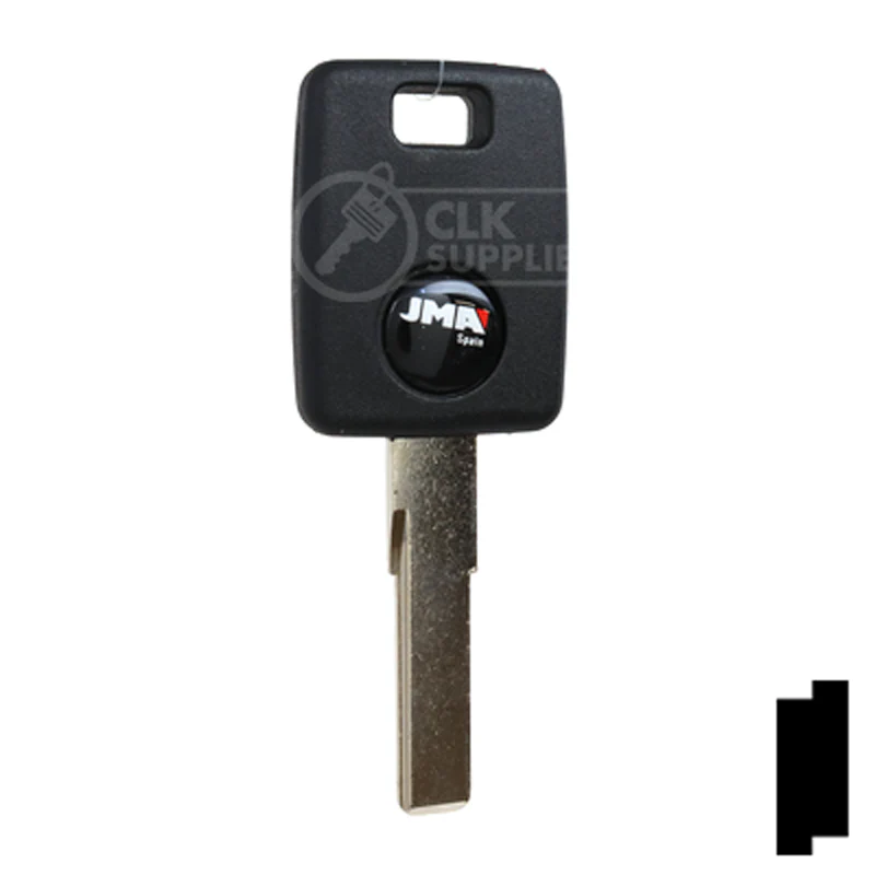 Uncut Transponder Key Blank | Audi | HU66AT6 - Image 3