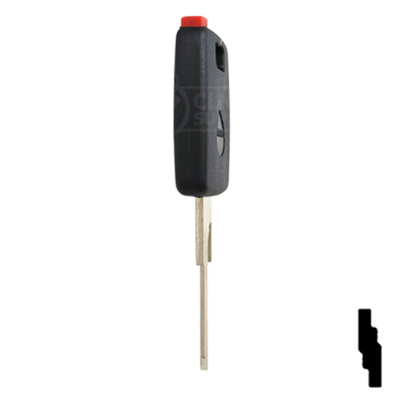 Uncut Transponder Key Shell | Audi | TP00AU-AH-P2 - Image 20