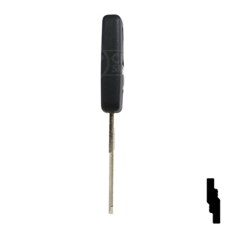 Uncut Transponder Key Shell | Audi | TP00AU-AH-P2 - Image 8