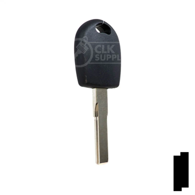 Uncut Key Blank | Audi / Volkswagen Transponder | HU66T24 - Image 4