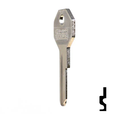 Uncut Key Blank | GM | B10, H1098LA - Image 21