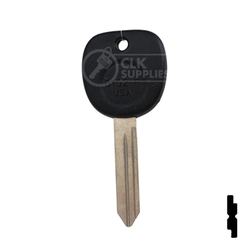 Uncut Key Blank | B102-P | GM - Image 12