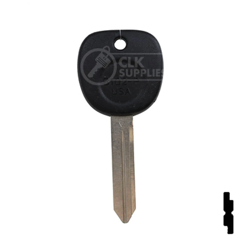 Uncut Key Blank | B102-P | GM - Image 13