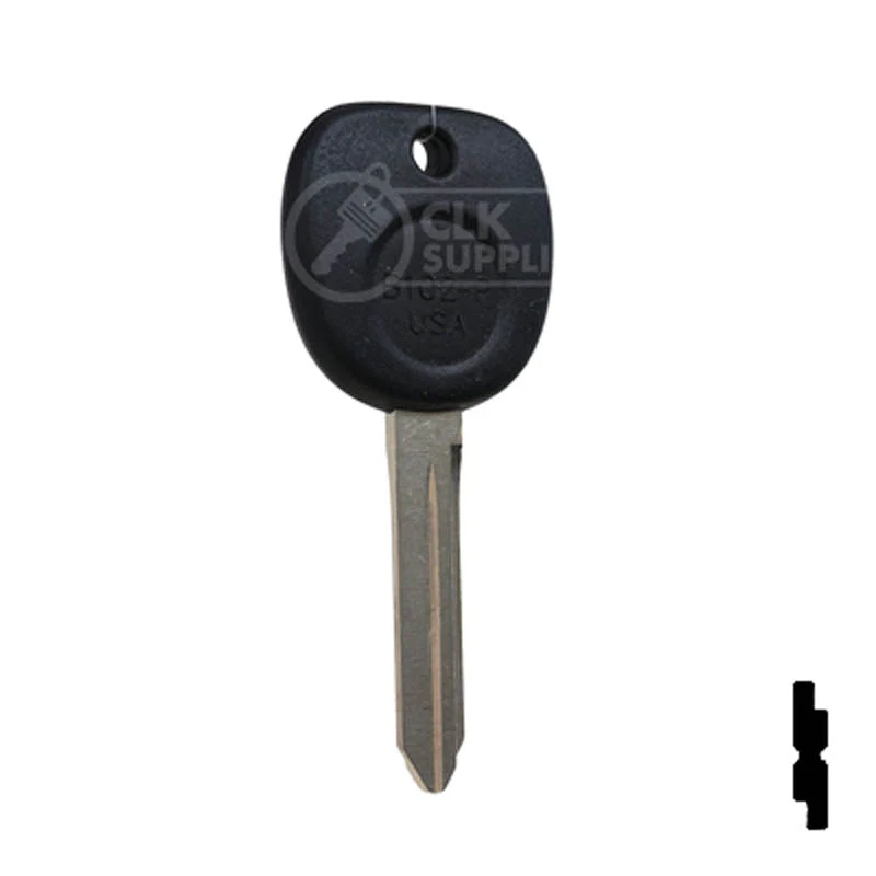 Uncut Key Blank | B102-P | GM - Image 15