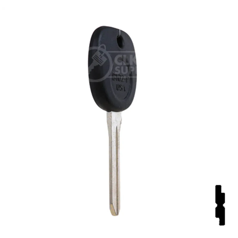Uncut Key Blank | B102-P | GM - Image 17