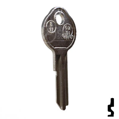 Uncut Key Blank | GM | B11, O1098LA - Image 15