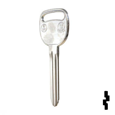 Uncut Key Blank | B110, P1114 | GM Key Blank - Image 10