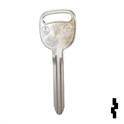 Uncut Key Blank | B110, P1114 | GM Key Blank - Image 11
