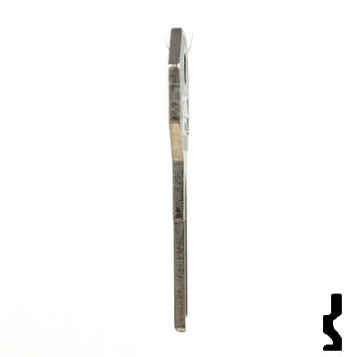 Uncut Key Blank | B2, H1098M | GM Key - Image 7