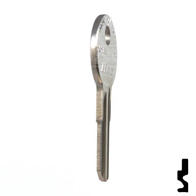 Uncut Key Blank | Briggs & Stratton, Strattec, EZ-GO | B3, 1098L - Image 6
