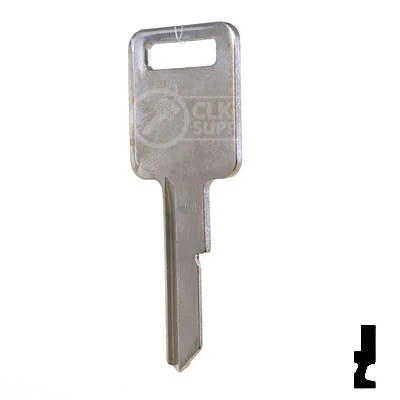 Uncut Key Blank | B44 "E", P1098E | GM Key - Image 11