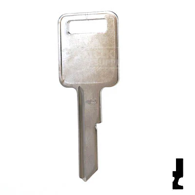 Uncut Key Blank | B44 "E", P1098E | GM Key - Image 12