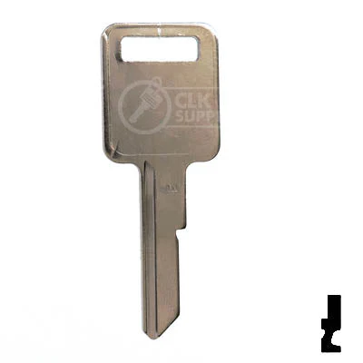 Uncut Key Blank | B44 "E", P1098E | GM Key - Image 14